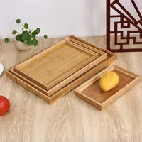 Rectangular Right-angled Bamboo Tray