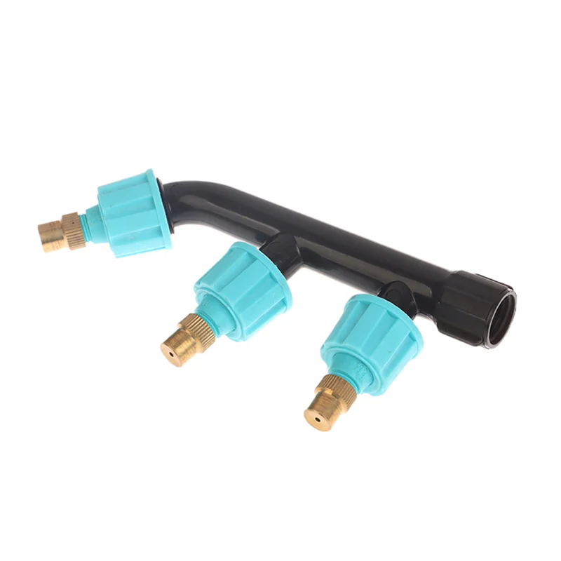 Aspersor de pulverización para riego, herramienta de jardín agrícola, pulverizador eléctrico, cabezal de boquilla individual/doble/tres, 1 ud.