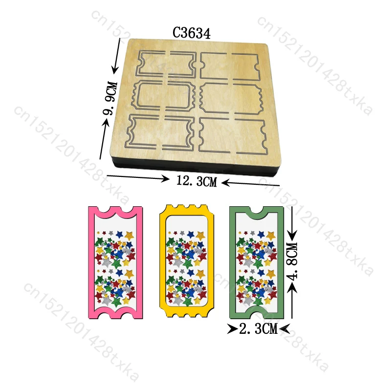 

New Wooden die Scrapbooking Cutting Dies C3634