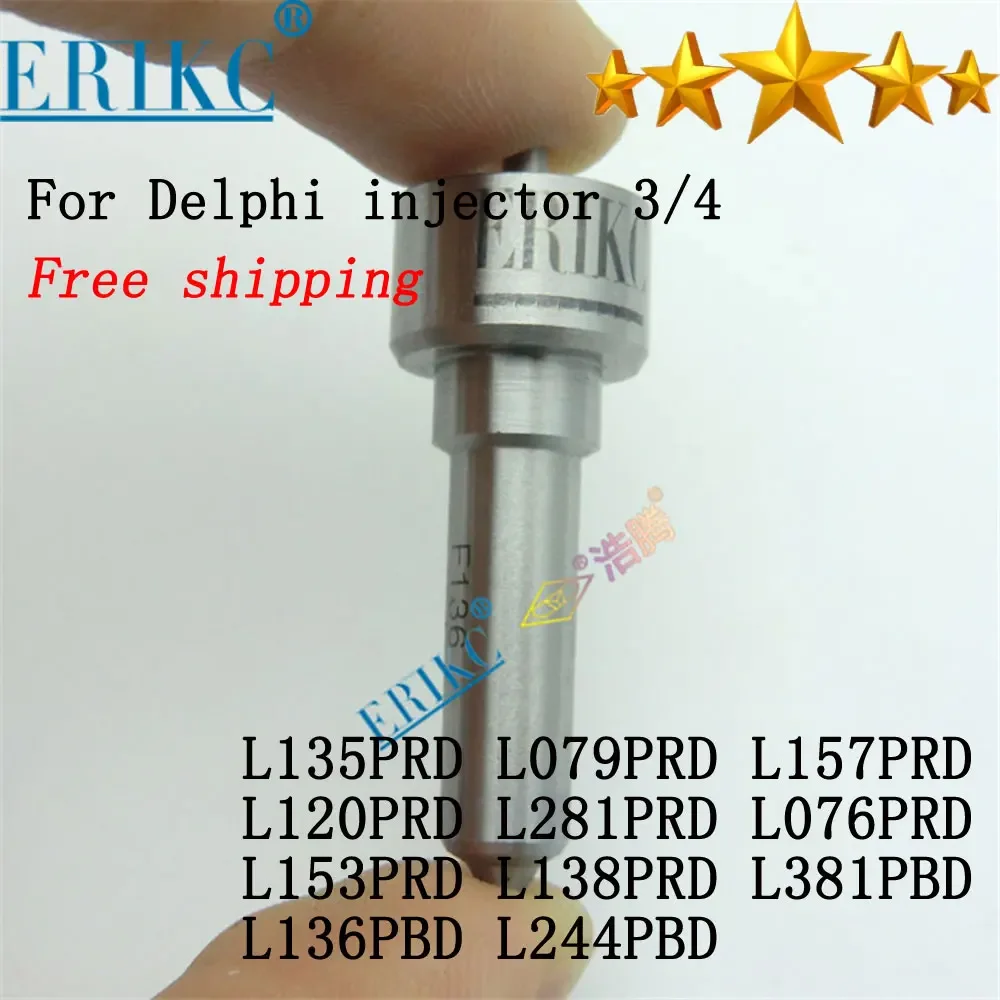 

L135PRD L079PRD L157PRD Injector Nozzle L120PRD L281PRD L076PRD L153PRD L138PRD L381PBD L136PBD L244PBD for Delphi Injector 3/4