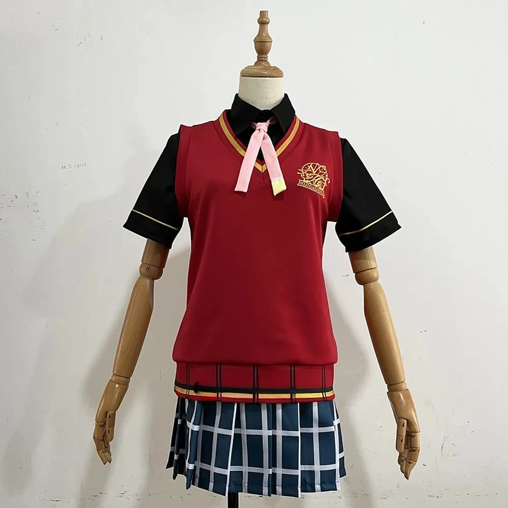 

Новинка 2025 года, наряд для ролевых игр в стиле аниме, костюмы для косплея Love Live, Nijigasaki Zhong Lanzhu, летняя школьная форма, наряды