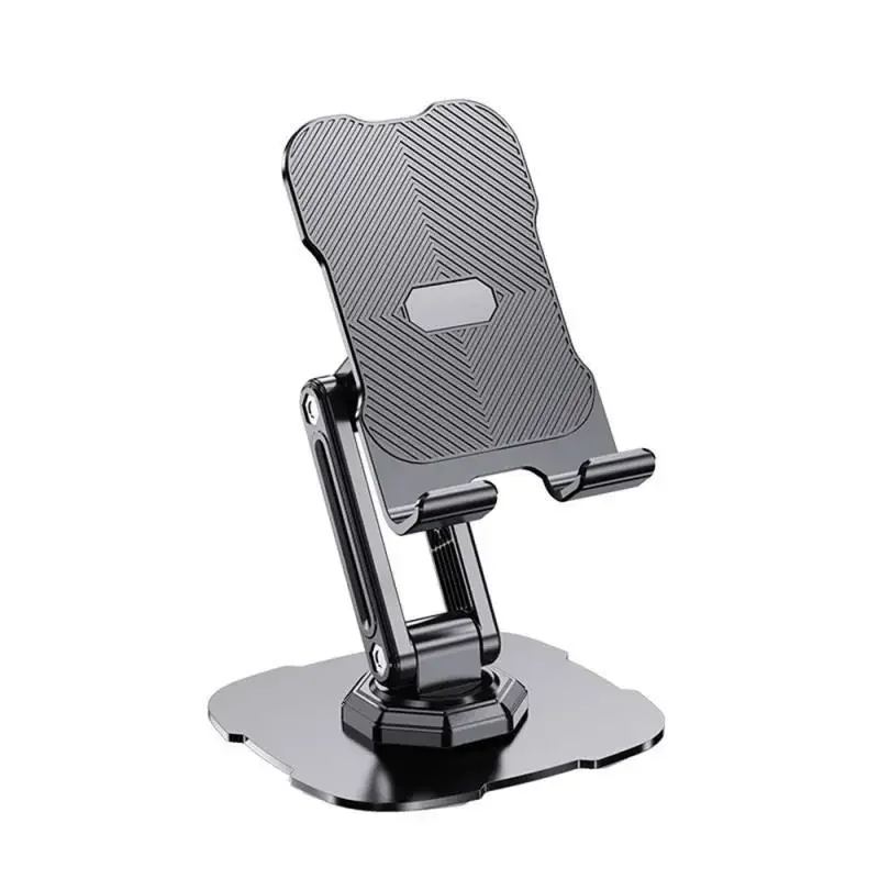 ขายึดแบบหมุนได้ทนทานสามารถยกขึ้นหรือลดลงได้ดีไซน์ยืดไสลด์พกพาสะดวก 360 °   อุปกรณ์เสริมโทรศัพท์มือถือแบบหมุนได้ทนทาน