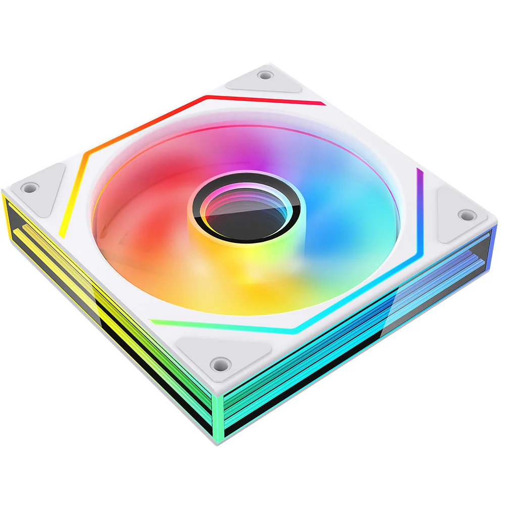 

Jungle Leopard Prism 6 max Case Cooling Fan Silent ARGB pc accessories gaming fan 12v 120mm rgb cpu coolers components