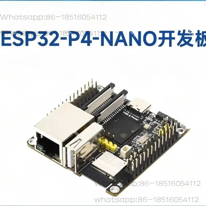 ESP32-P4-NANO Development Board, WiFi6 Bluetooth5 BLE, Support PoE MIPI Camera & Display Interface