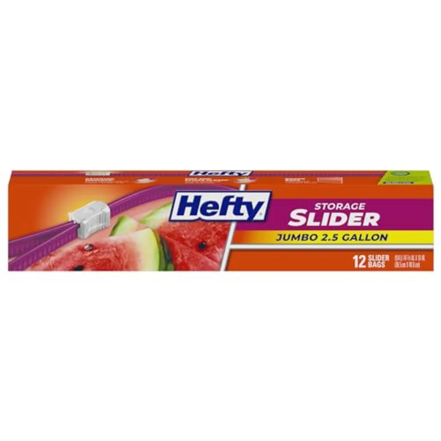 Slider Jumbo Storage Bags,,2.5 Gallon Extra Large Storage Bags for Bulk Leftovers, Travel Clothes, Shoes, Office Supplies, and