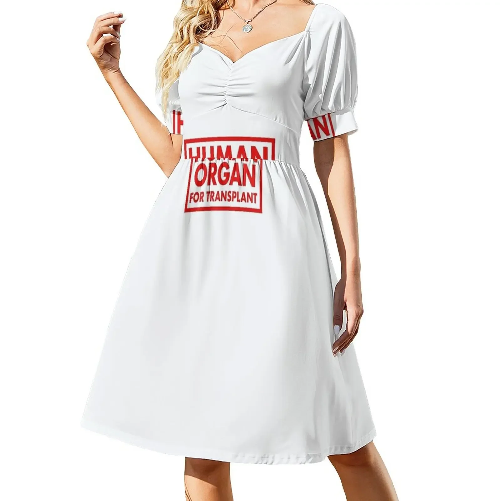 

Human Organ For Transplant Short-Sleeved Dress dress for women 2025 purple dress