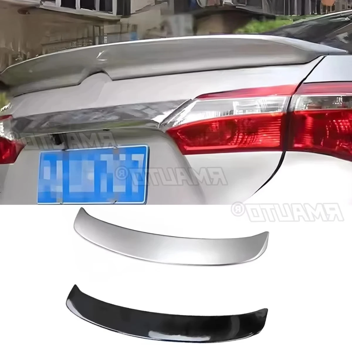 

For Toyota Corolla 2014-2017 Car Rear Trunk Spoiler Wing Car Accessories Car Rear Trunk Spoiler Wing Modification