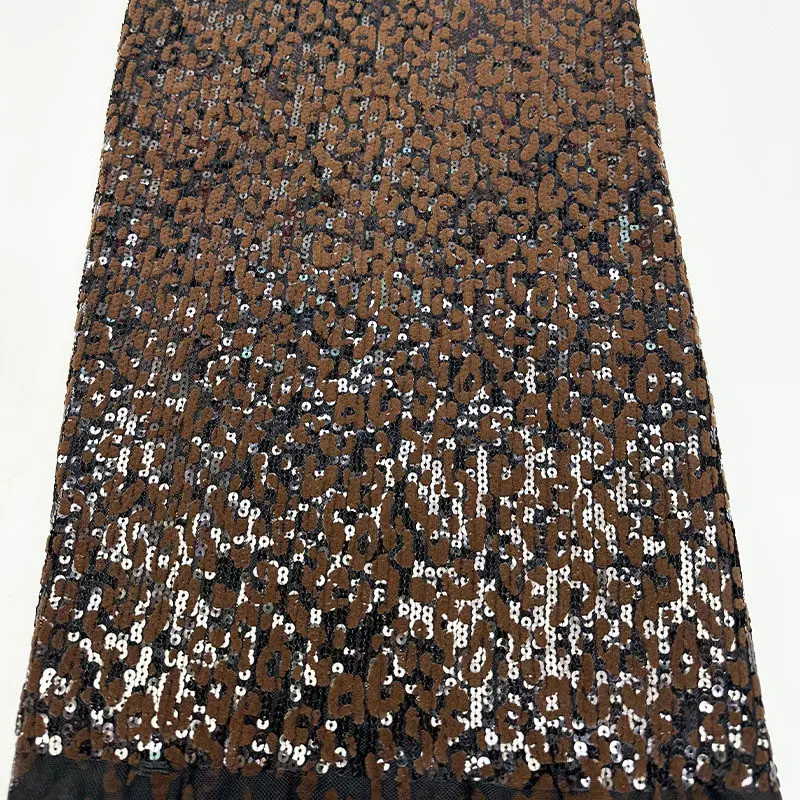 

Ткань с вышивкой пайетками, черная, винтажная, полноразмерная, пушистая, в полоску, для вечерних платьев и детской одежды, продается на метры