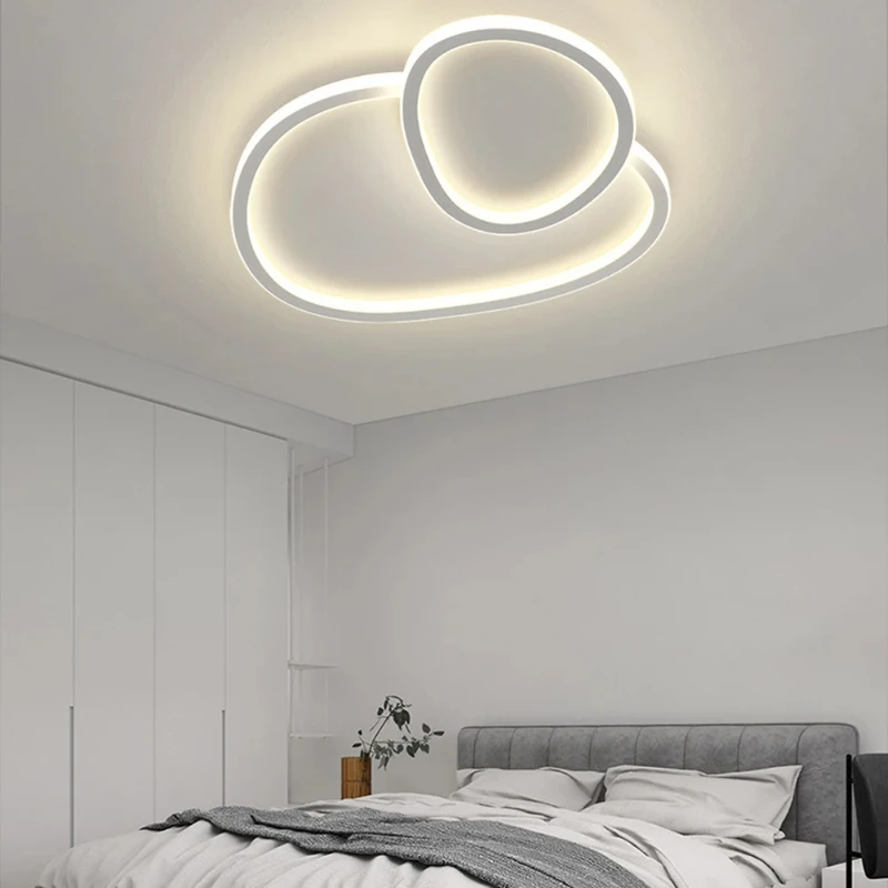 Imagem -04 - Baiyun-design Acrílico Led Teto Lustres Regulável Sala de Estar Sala de Jantar Mesas Quarto Lâmpada Home Decor Luminárias