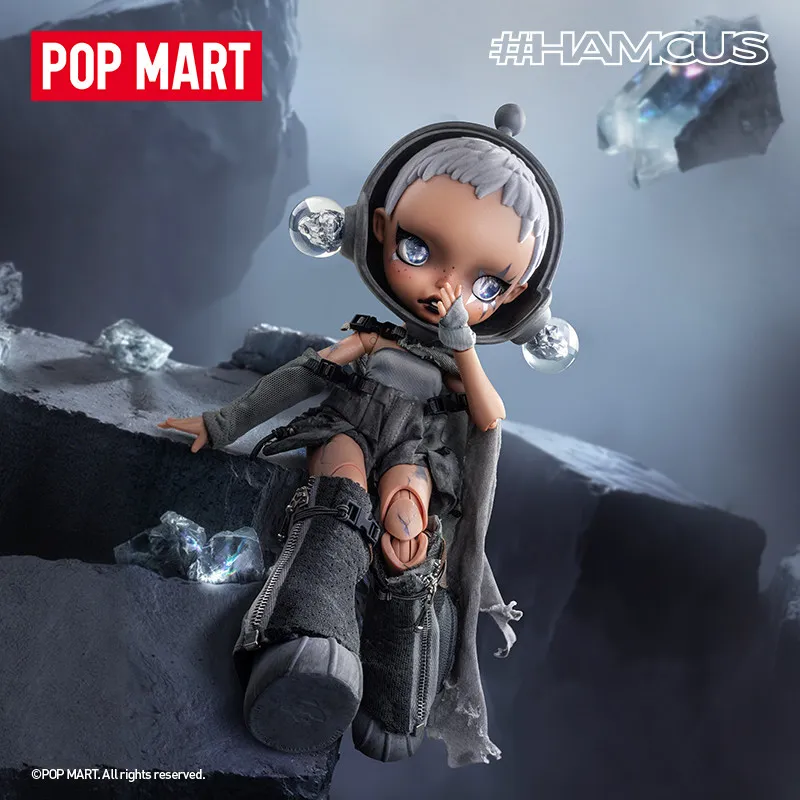 

Genuine in Stock POPMART SKULLPANDA × HAMCUS 1/6 BJD DUCATI Attractive Doll GUO PEI Collect Ornament Gift