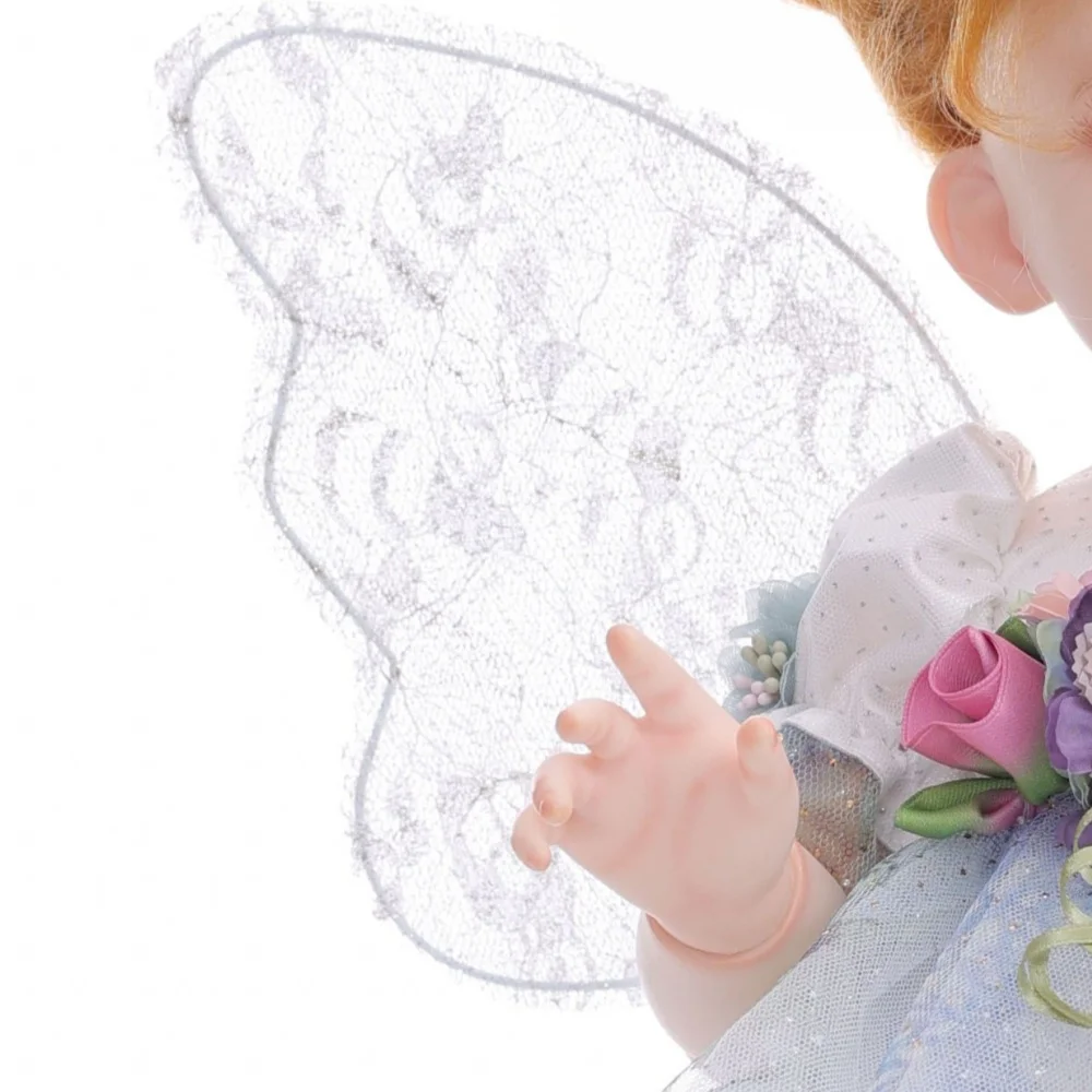 Cloveray Original 20 inch Full Body Vinyl Realistic BJD Doll Super Cute Flower Fairy Vinyl Doll High-quality Handmade Artwork