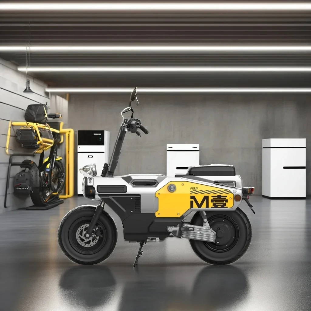 

48V, 30Ah lithium battery, equipped with a hub motor with a rated power of 400W and a maximum speed of 25km/h.