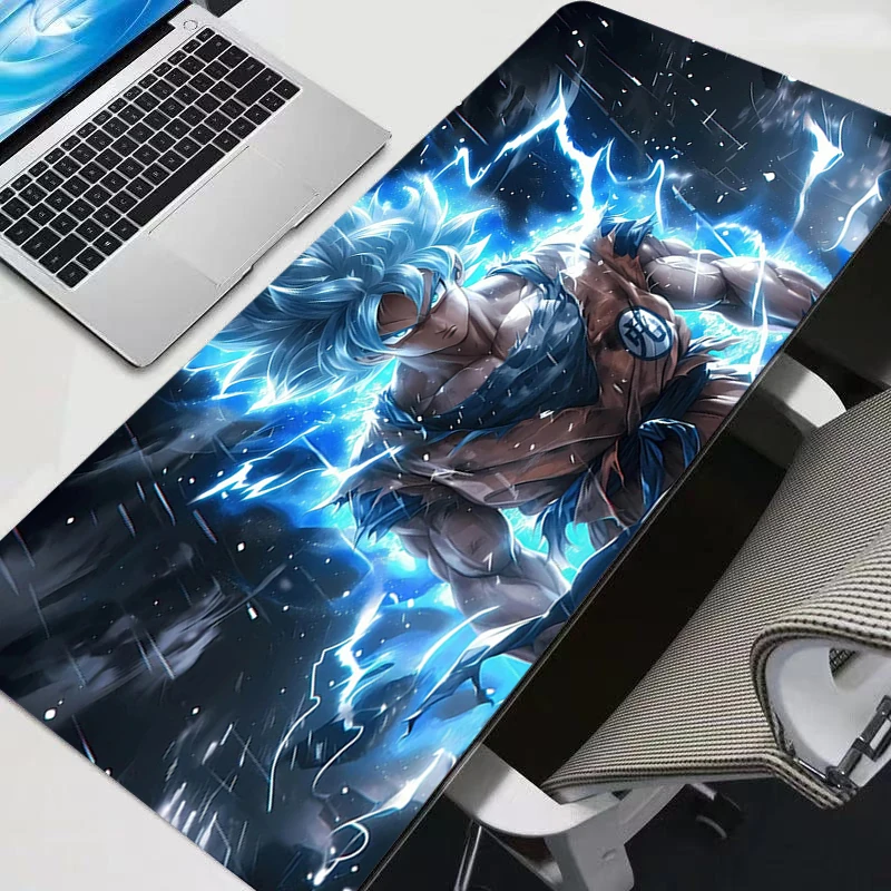 Tapis de souris Dragon Ball Anime XXL, grand tapis de souris pour gamer, tapis de clavier XXL, tapis de bureau PC, tapis souris