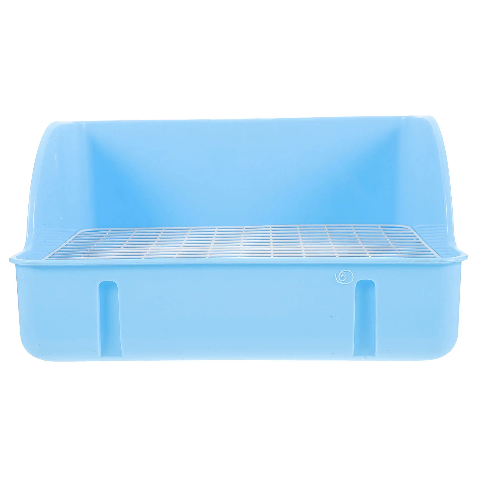 

Pet Toilet Box Large Rabbit Litter Potty Durable Plastic Easy Cleaning Small Animal Toilet Rat Litter Box Plastic Pet Potty