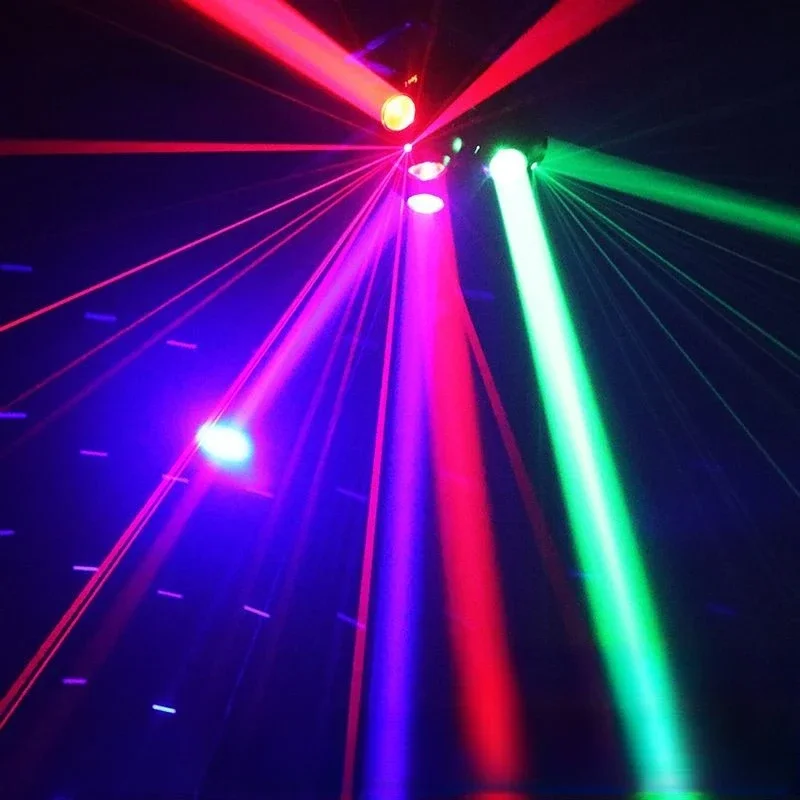 Beam of light Ambient light Bar lobby Private room KTV voice-activated colorful dance flash Stage moving head light