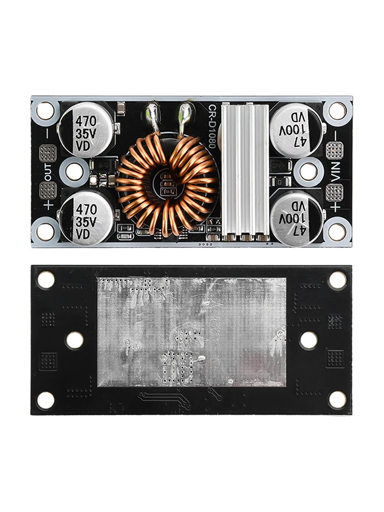 8A DC-DC Converter 9V/15V/27V-100V to 5V 12V 24V Fixed Output Step-Down Module With Heat Sink Step-Down Module Step-down Power