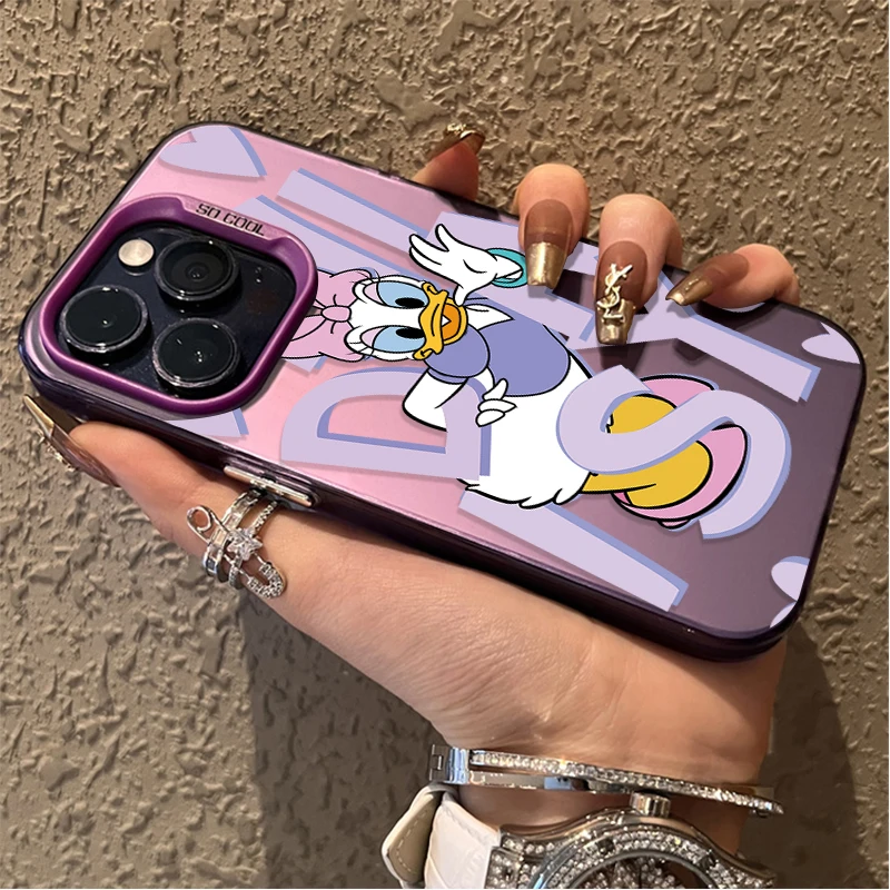 Чехол с изображением аниме «Дональд Дак» для Samsung Galaxy S25 Edge S24 S23 S22 S21 S20 Ultra Plus FE A56 A36 A26 A17 A07 Matte Cover