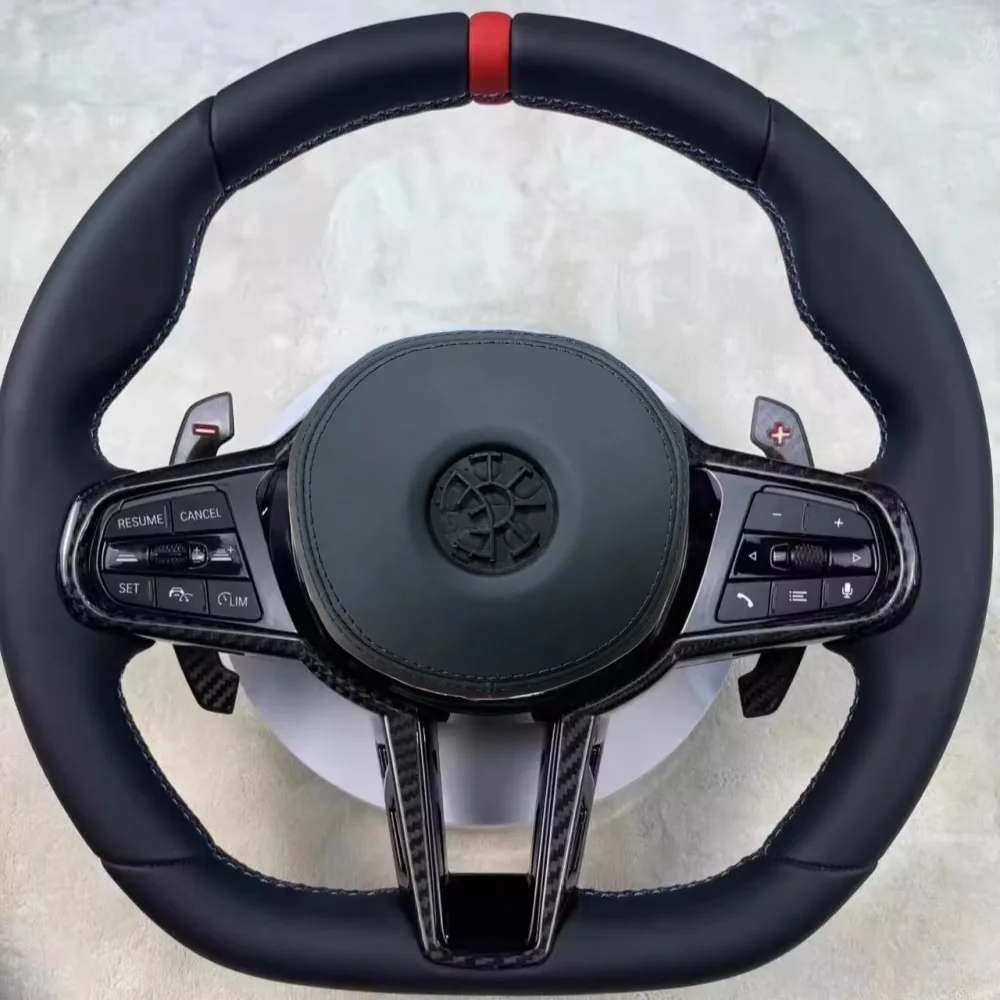 Customized CS Steering Wheel For BMW M40i M340i M135i X3 X4 X5 X6 G02 G05 G06 G20 G21 G22 G26 G29 G80 G81 G82 G87 F40 F44