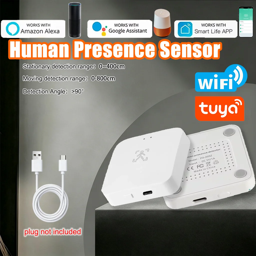 Pir Motion Sensor - Tuya Smart Life WiFi Detektor Kehadiran