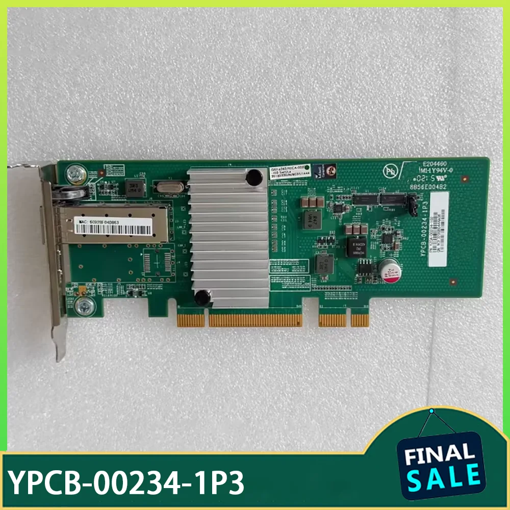 

For in-spur single port 10G fiber optic network cardNIC YZCA-00234-102 YPCB-00234-1P3