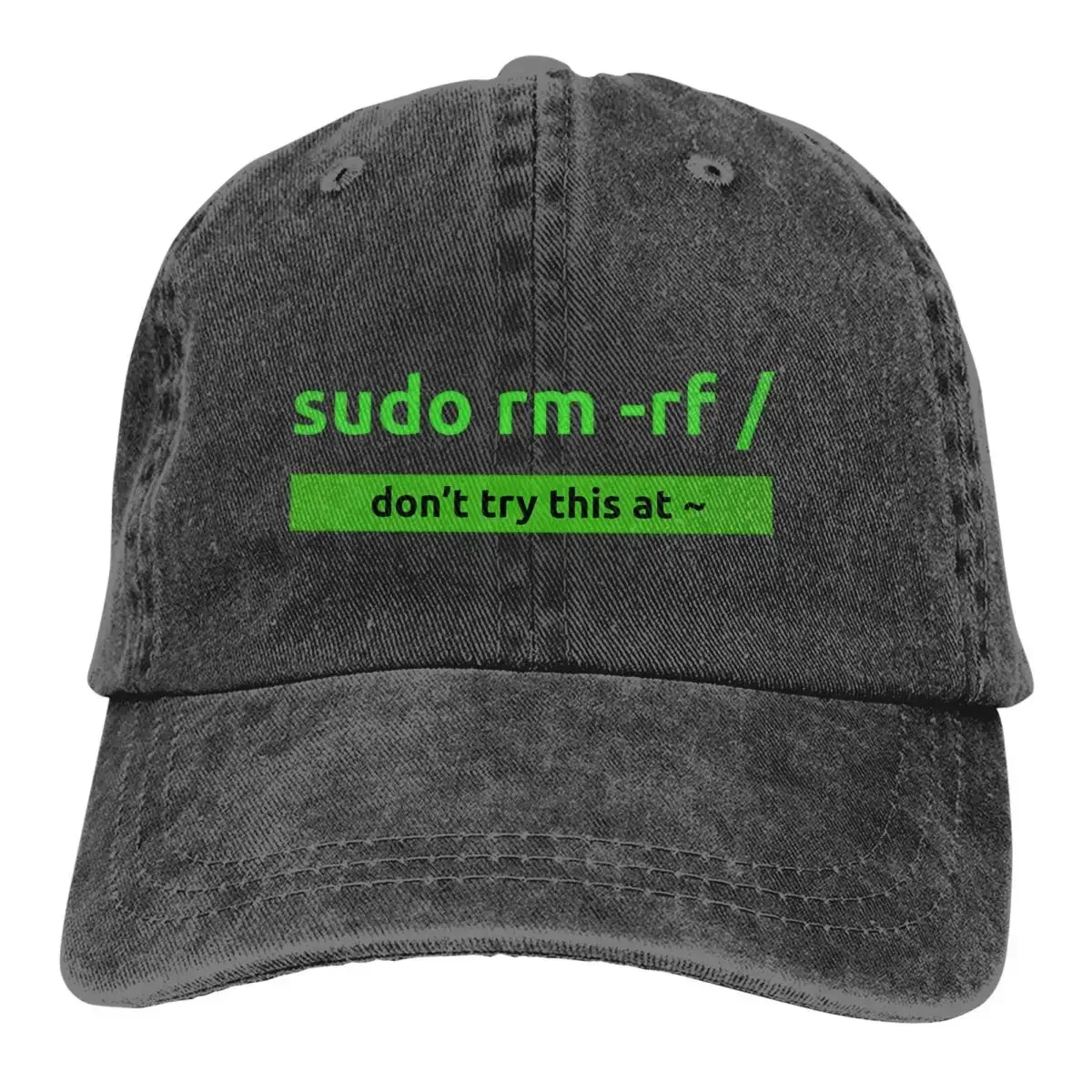 Linux Operating System Multicolor Hat Peaked Women's Cap Sudo Linux Programming Command Personalized Visor Protection Hats