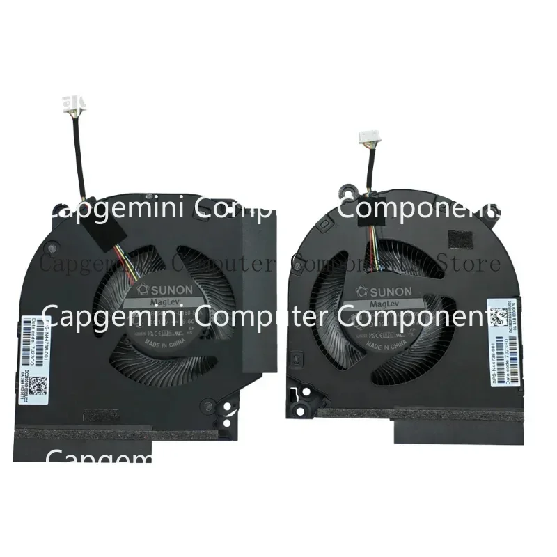 NEW Laptop CPU GPU Cooling Fan For HP Gaming VICTUS 16-R TPN-C169 N44738-001 MG75091V1-C180-S9A MG75091V1-C190-S9A DC12V 9.60W