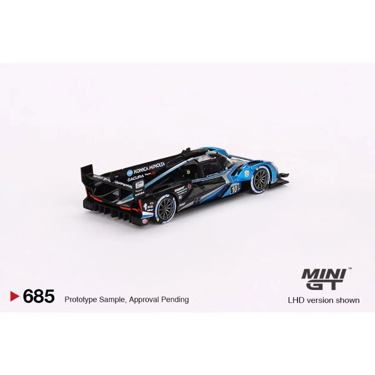 Mini gt 1:64 modell auto ARX-06 2023 imsa gtp #10 legierung f1 sport fahrzeug #685 display geschenke