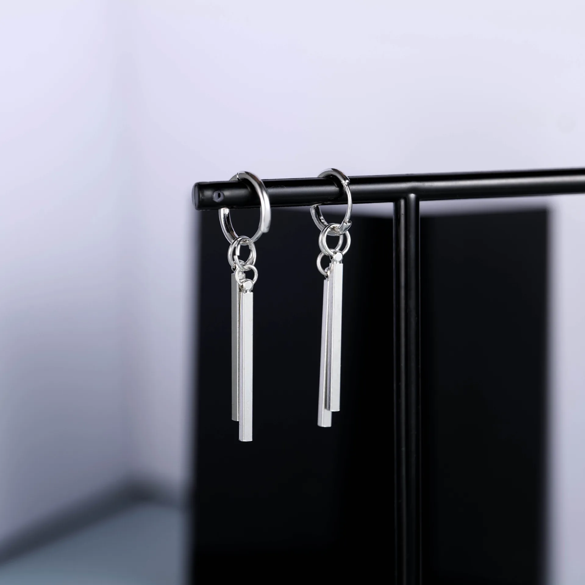 Men's Earring creole cheap and free shipping luxury earrings for women korean fashion Stainless steel earring