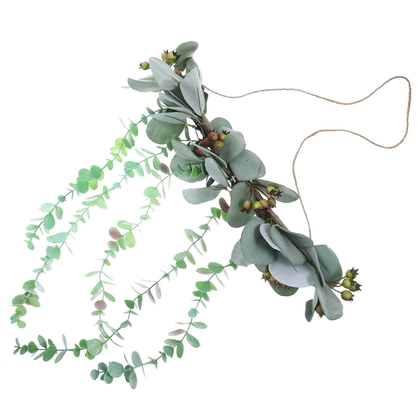 

Simulated Green Plant Wall Hanging Flowers Artificial Plants Indoor Outdoor Fake Silk