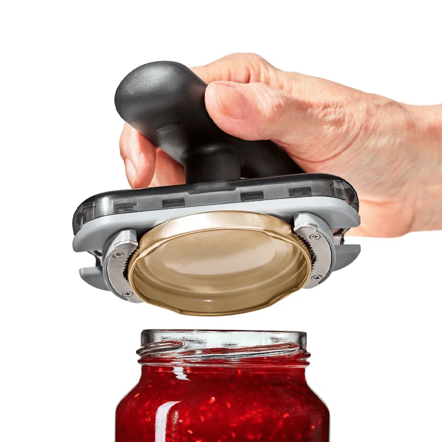 

1-Pack Adjustable Can Opener: Manual Bottle Opener & Lid Clamp, Multi-Function Kitchen & Party Tool