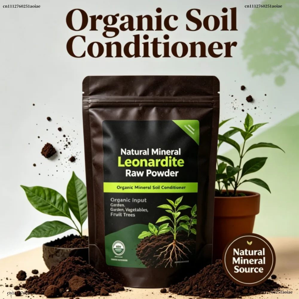 Natural Mineral Leonardite Raw Powder Organic Soil Conditioner Improve Soil Quality For Garden Potted Plants Vegetables Fruit