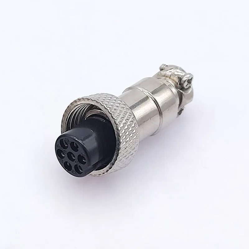 1 PCS GX12 Female Plug 12mm Aviation Connector 2 Pin 3Pin 4Pin 5Pin 6Pin 7Pin Quick Connector 5A 125V