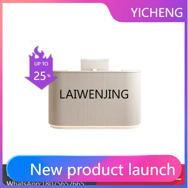 

LYY clothing store curved checkout page store small light simple modern bar