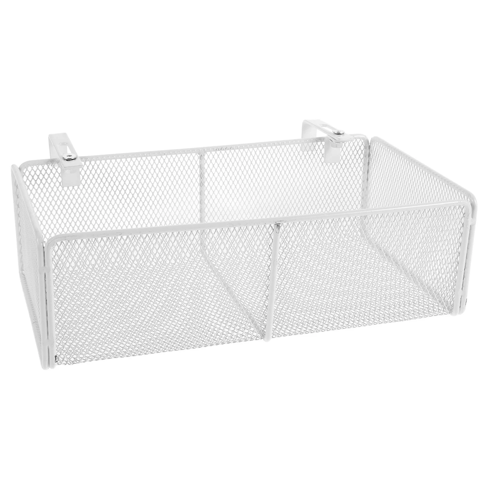 

Metal Storage Basket Hanging Organizer Bedside Shelf Basket Wire Hanging Storage Organizer for Office Kitchen Pantry