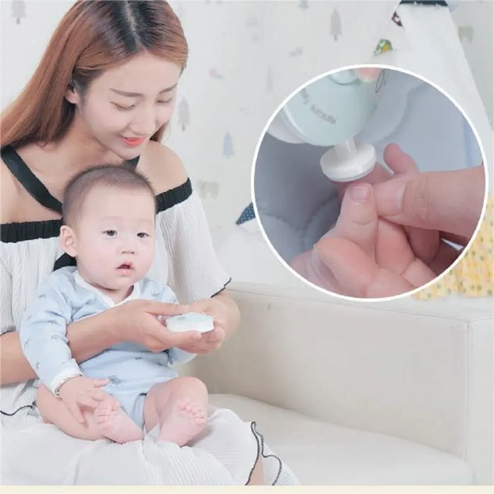 For Infants Electric Nail Trimmer Set Baby Care Tools Children Hygiene Nail Set For Baby