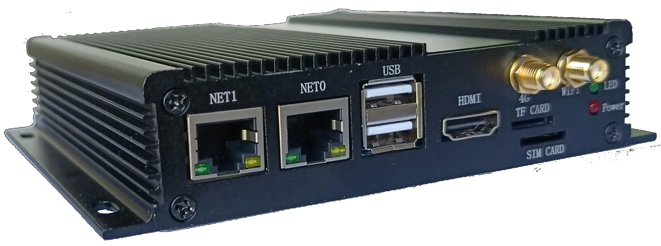 Industrial computer embedded dual network port multi-serial port industrial control board