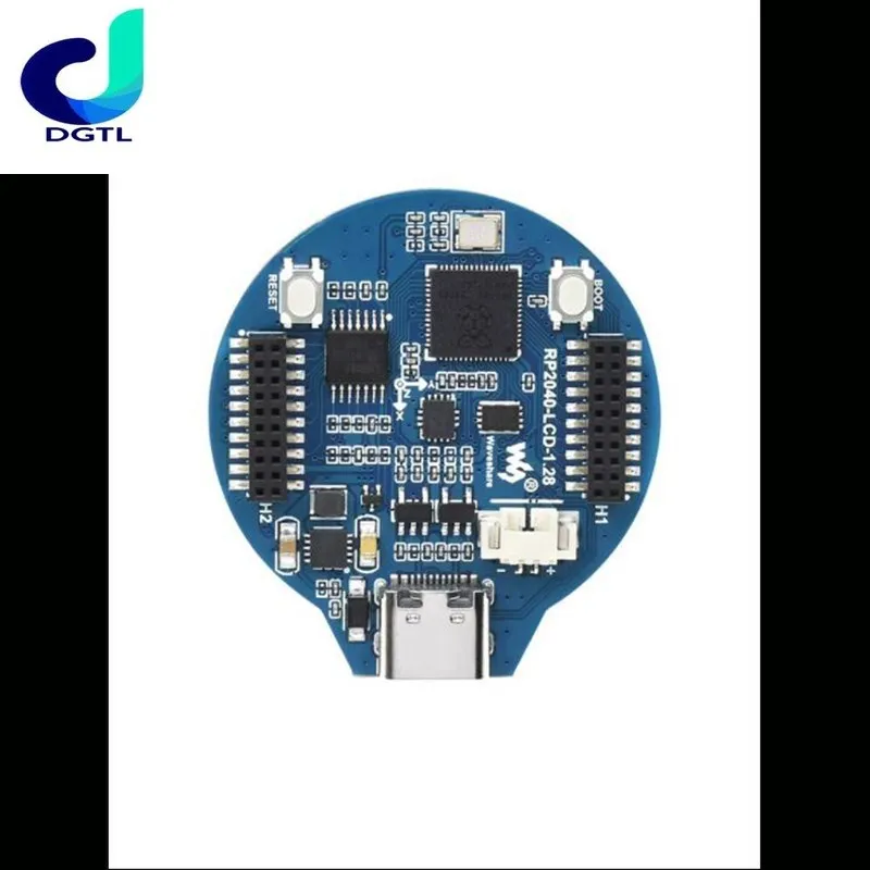 Pantalla redonda de ESP32-C3 para Arduino LVGL, pantalla táctil LCD IPS de 1,28 pulgadas, ESP32, WIFI, Bluetooth, placa de desarrollo, doble núcleo