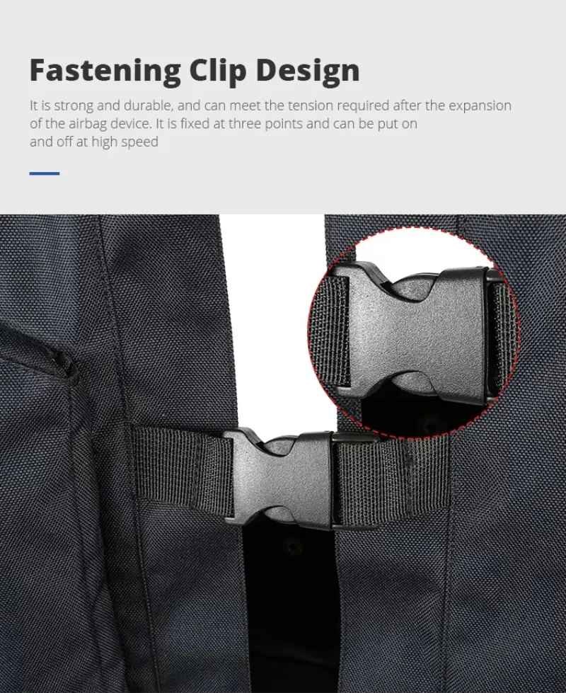 Large size inflatable rebound neck vest breathable windproof airbag, suitable for motorcyclists Reflective Chalecos provides