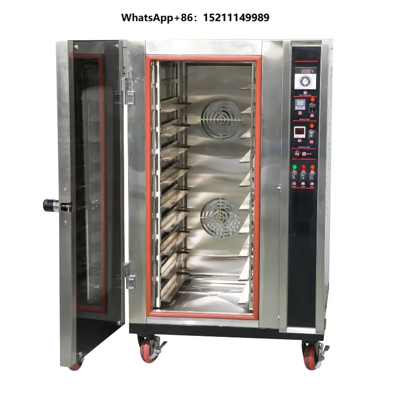 Complete Bakery Equipment Baking Equipment Tools Cake Set 10 Trays Convection Oven