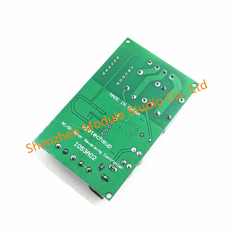 Io53a02 dc 5-24v módulo de relé de atraso de ciclo 0.1s-999min interruptor de controle de tempo ajustável relé de tempo controlador reverso dianteiro do motor