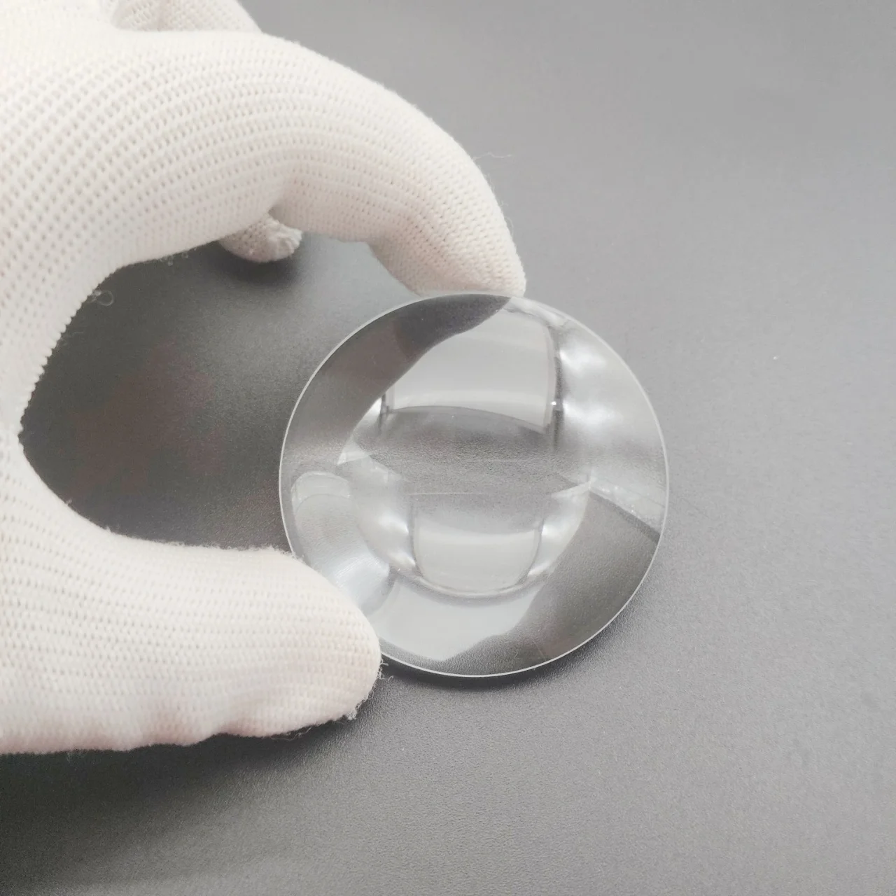 Lentille biconvexe en verre optique doublement convexe 19-75 mm pour expériences de physique, équipement de laboratoire pour étudiants