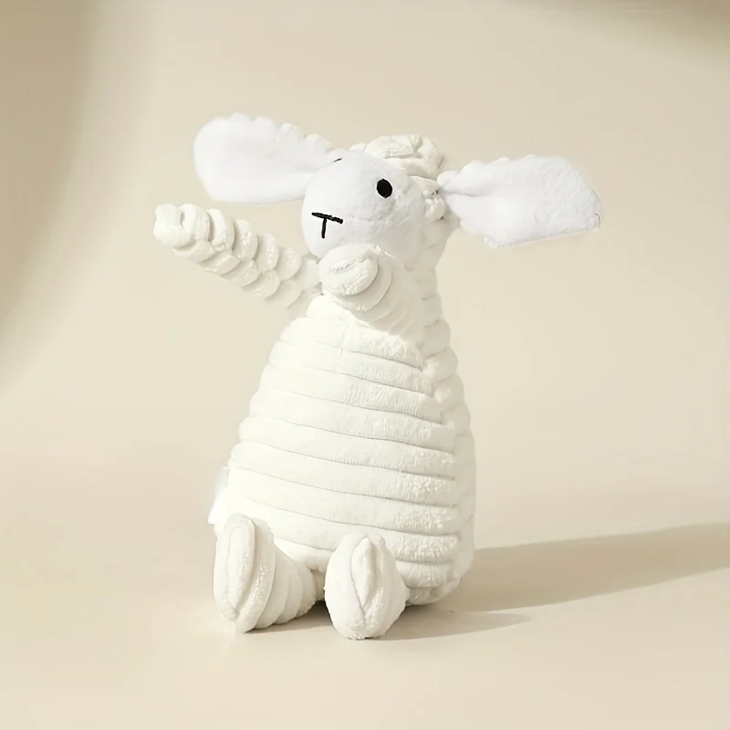 Jouet en peluche mouton/agneau grinçant, animal en peluche doux, jouet mignon pour bébé/enfant en bas âge et jouet pour chien, cadeaux pour filles et garçons, cadeaux de Noël