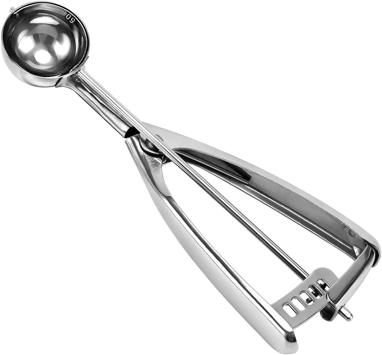 

Small Cookie Scoop 1 Tbsp, 36 mm Stainless Steel Scoop for Baking, Ice Cream, Muffins, Meatballs