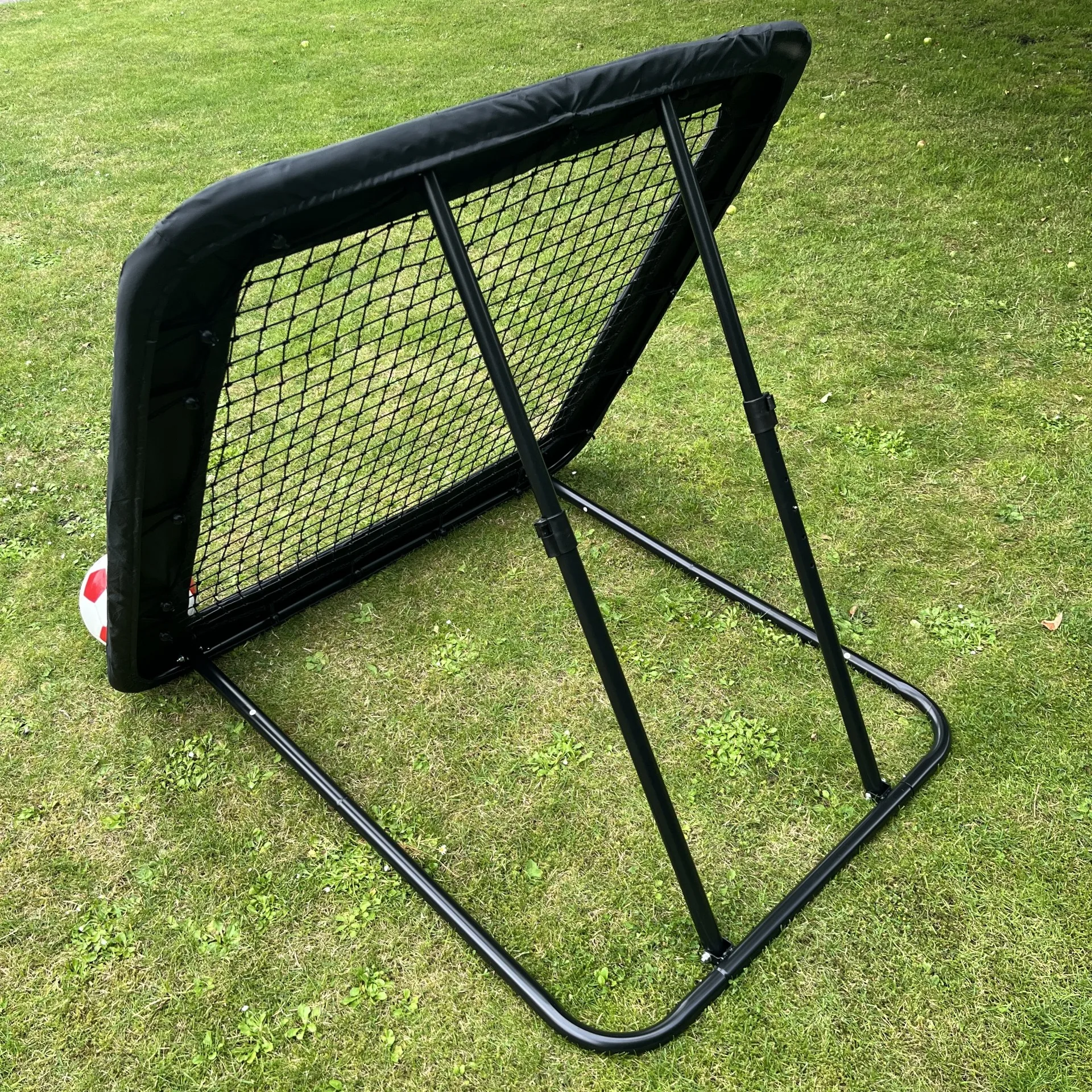 工場直売 サッカーリバウンダーゴール リバウンドネット 調整可能 ピッチバックトレーナー 野球・ソフトボール練習器具 100CM