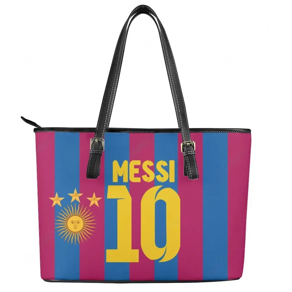 

Месси №. 10 сумок-тоут из кожи для женщин и мужчин, персонализированные, на заказ, деловые, дорожные, подарочные