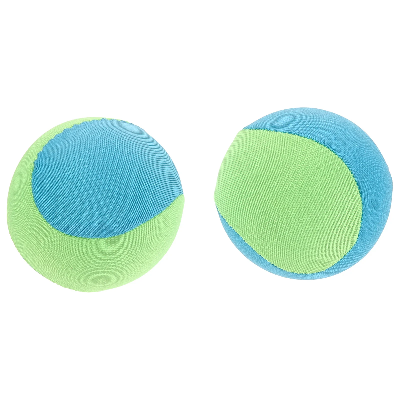 Balle rebondissante Tpr pour piscine, Sports de plage, soulagement du Stress, Durable, léger, amusant, cadeaux de fête, balle de saut en caoutchouc pour enfants, 2 pièces