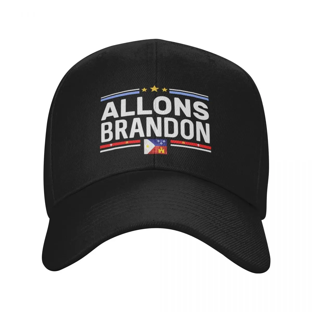 

Allons Brandon Louisiana Acadiana Flag American Flag Lets Go Brandon Baseball Cap Beach Bag Cosplay Thermal Visor Men Women's