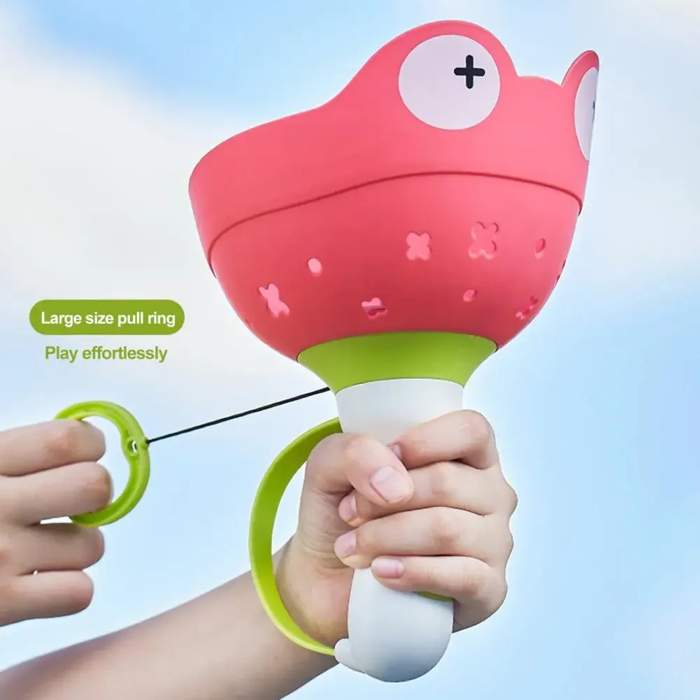 Saucer Flying Disc Launcher Flying Saucer Gun Toy Shooting Soaring Ejection Catapult Funny Outdoor Sports Games Children Gift