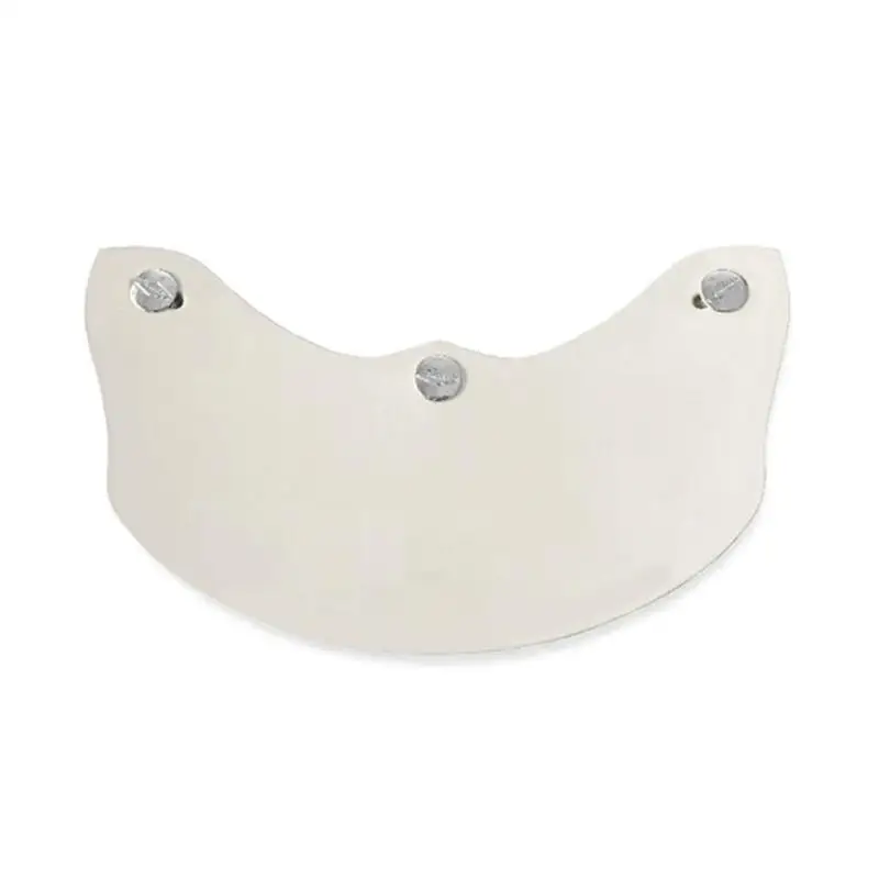 31BC Retro 3 Pin Helmet Visors for Scooter Motorbike Sports Jet Helmets Helmets Brim Up Windshield Rain Sun Protections