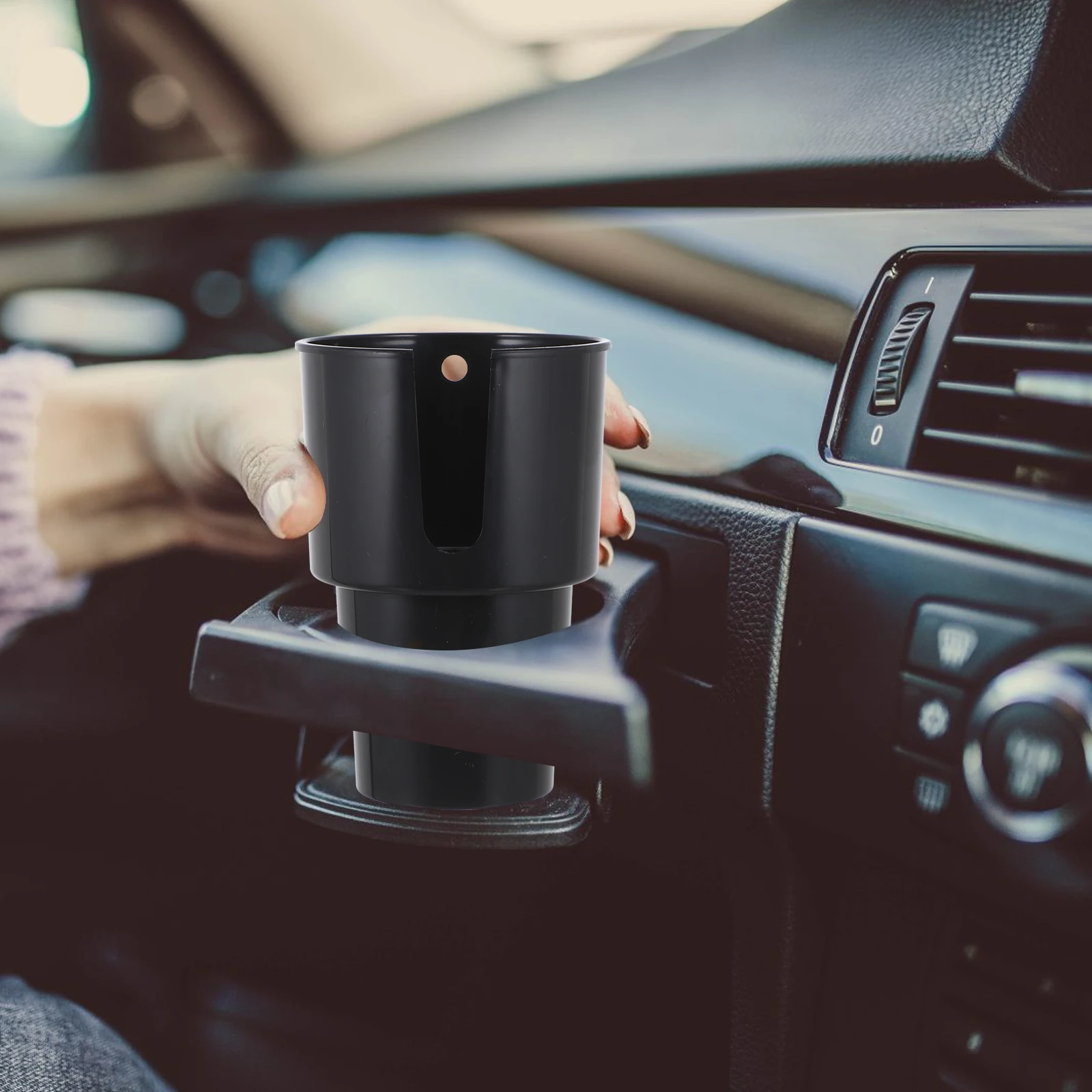 

Cup Holder Adapter Expand Car Cupholder Converter Beverage Rack Holder Plastic Sturdy Durable Quality Fine Workmanship Practical